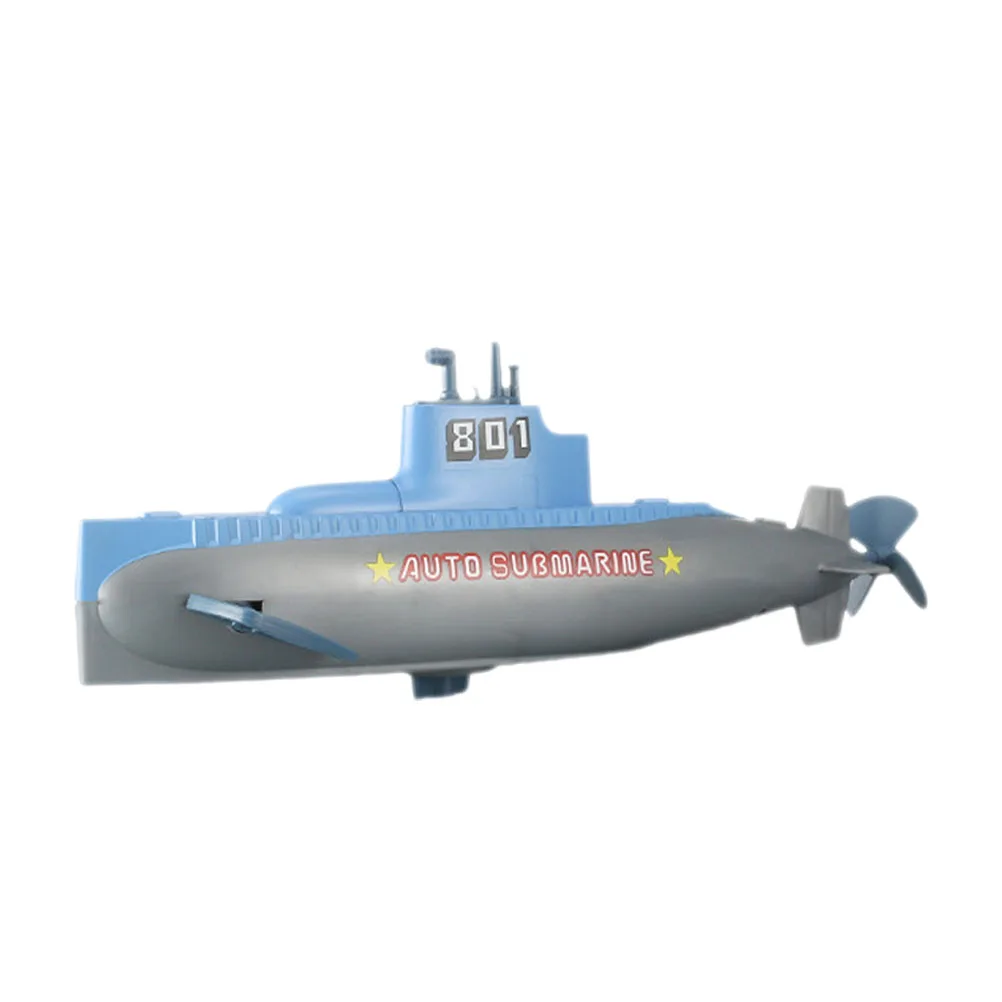Creative Wind Up Submarine Bath Toy Boat Tricky Water Toys Pool Diving Toy Bathtub Floating Model Kids Bathtime Toy 6