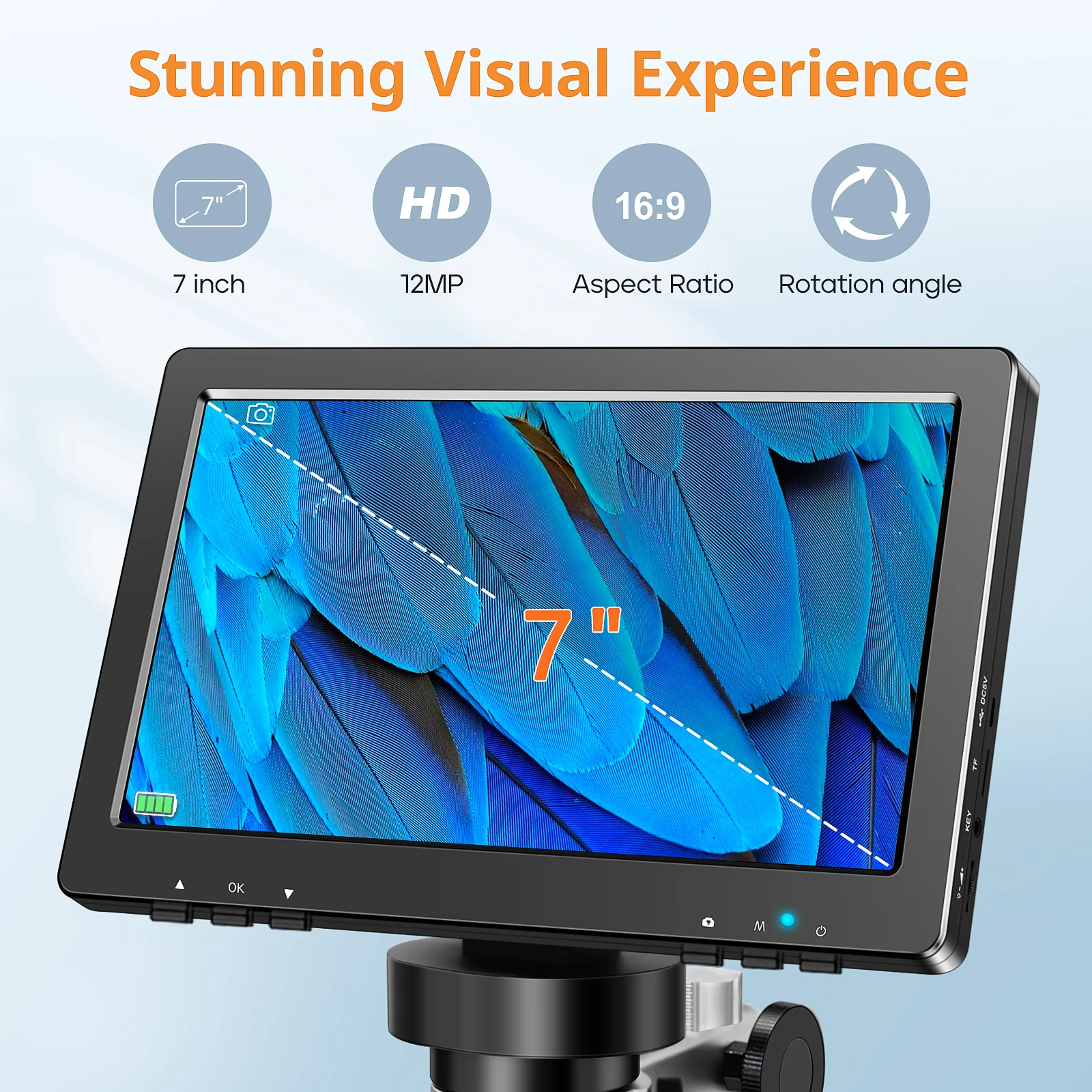 Hayve Digital Microscope 1200X Soldering Microscope for Coin 12MP PCB Circuit Repair Magnifier Compatible with Windows/Mac OS 2
