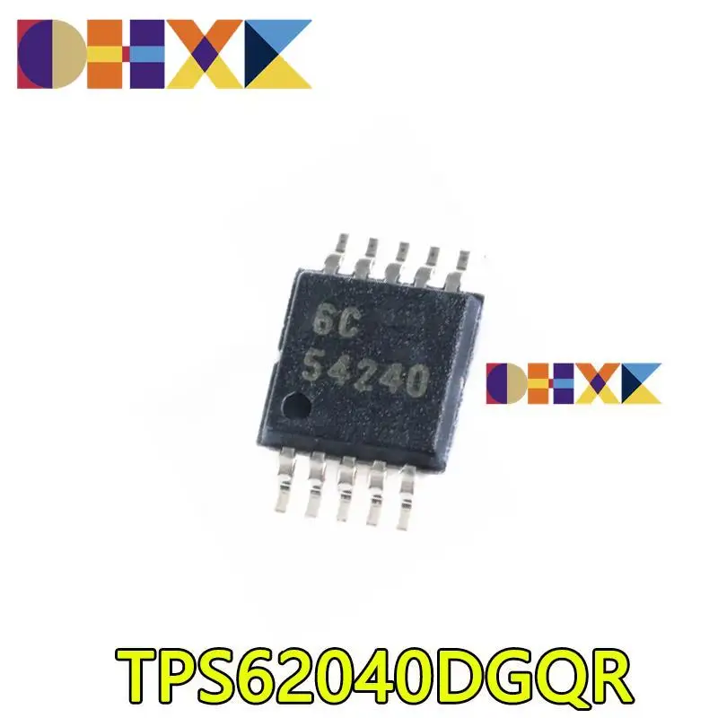 

【10-2PCS】New original TPS62040DGQR screen printed BBI patch MSOP-10 buck switch regulator chip