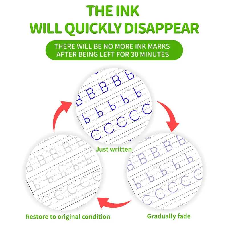 The New Best-selling English Version of The Grooved Exercise Book Can Eliminate Beginners' Magic Practice Books 4