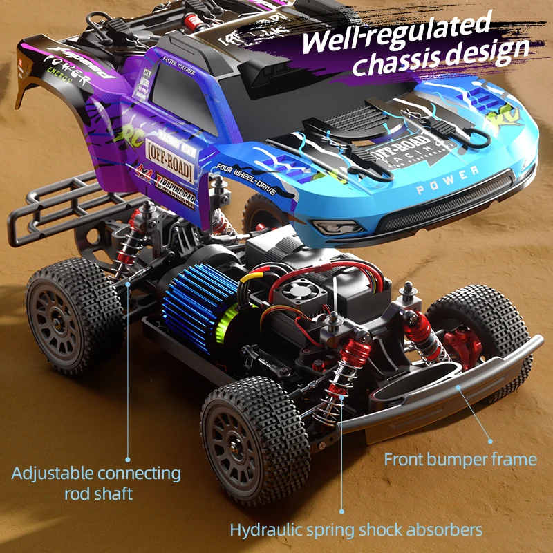 Moteur RC Brushless & Brushed - 4 Couleurs - Haute Performance
