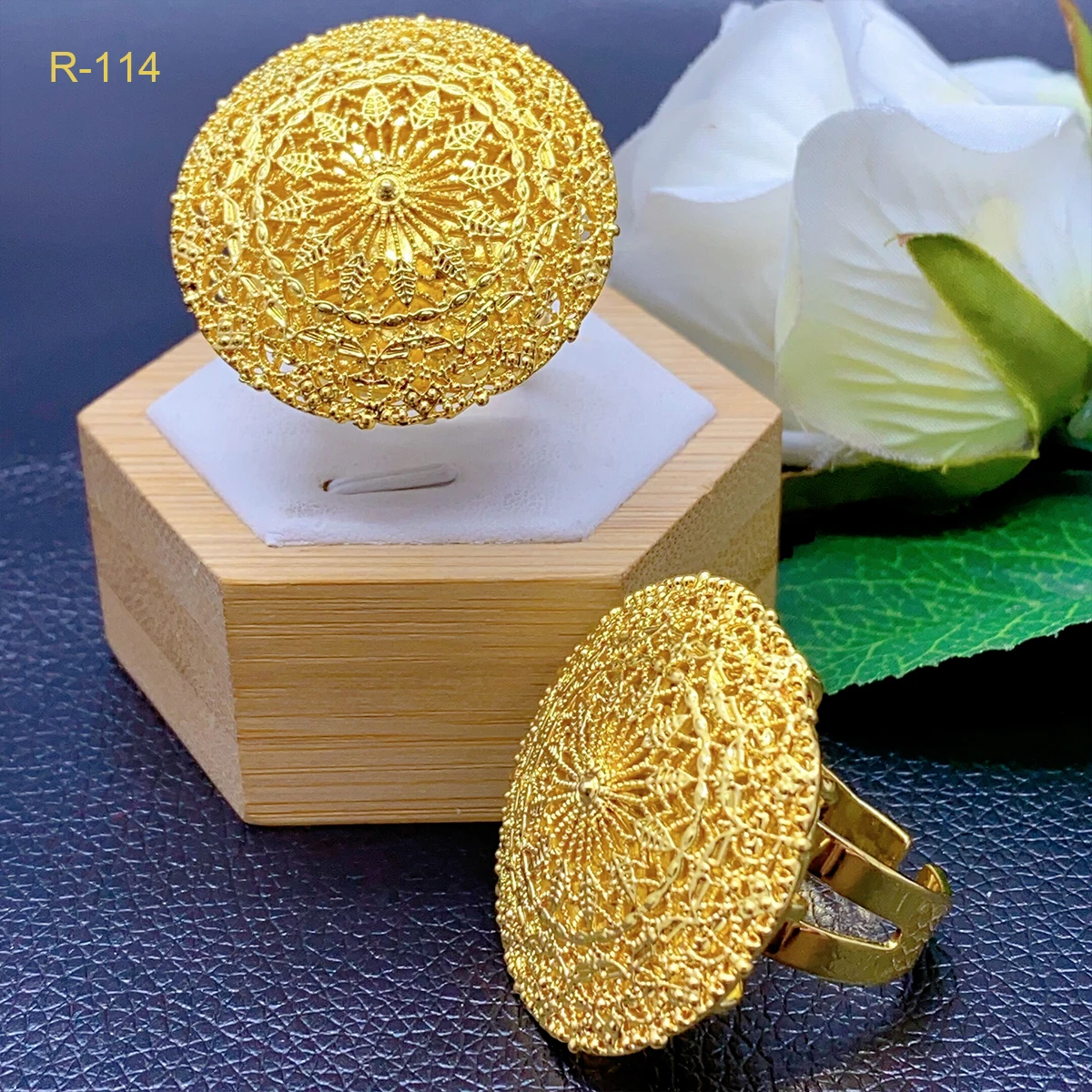 2022 Latest Design Gold Coin Daisy Flower Rings Brass 18K Plated Gold Rings  for Women - China Rings and Gold Plated Rings price | Made-in-China.com