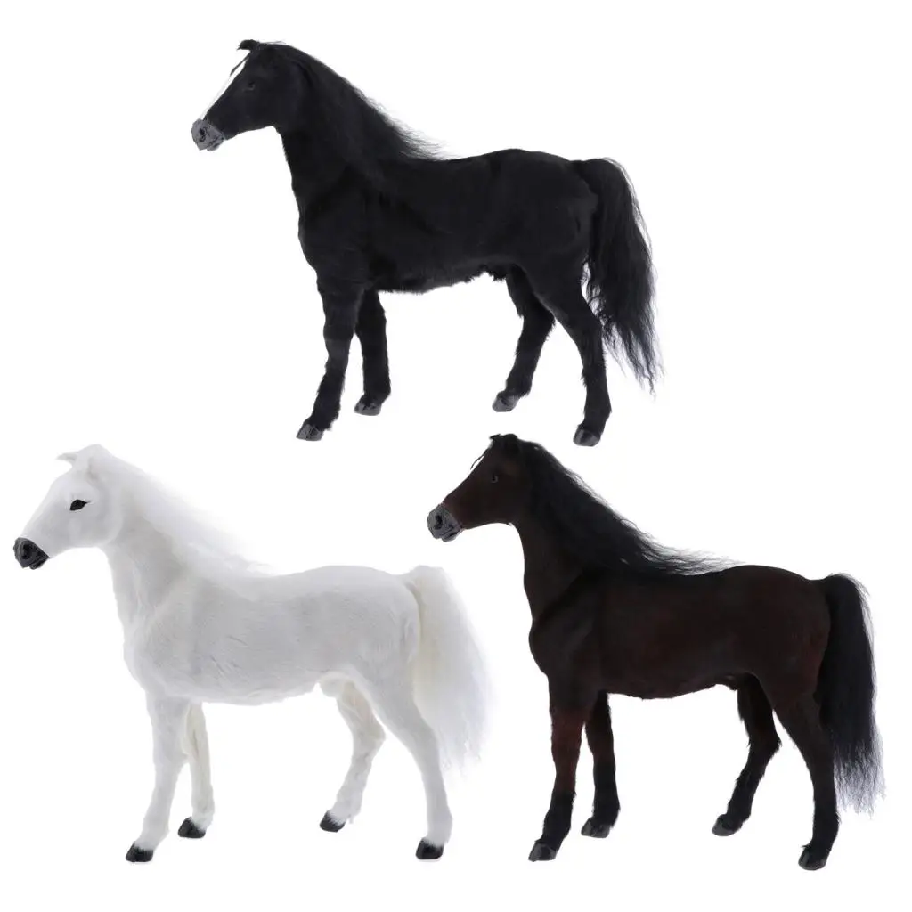 1: 6 Simulation War Horse Model Figures Kids Educational Decoration Toy