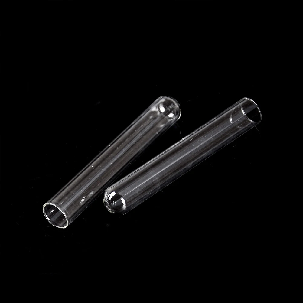 15*100 mm Glass Blowing Tubes 4 Inch Long Thick Wall Test Tube Experimental test tube supplies 10Pcs plastic test tubes