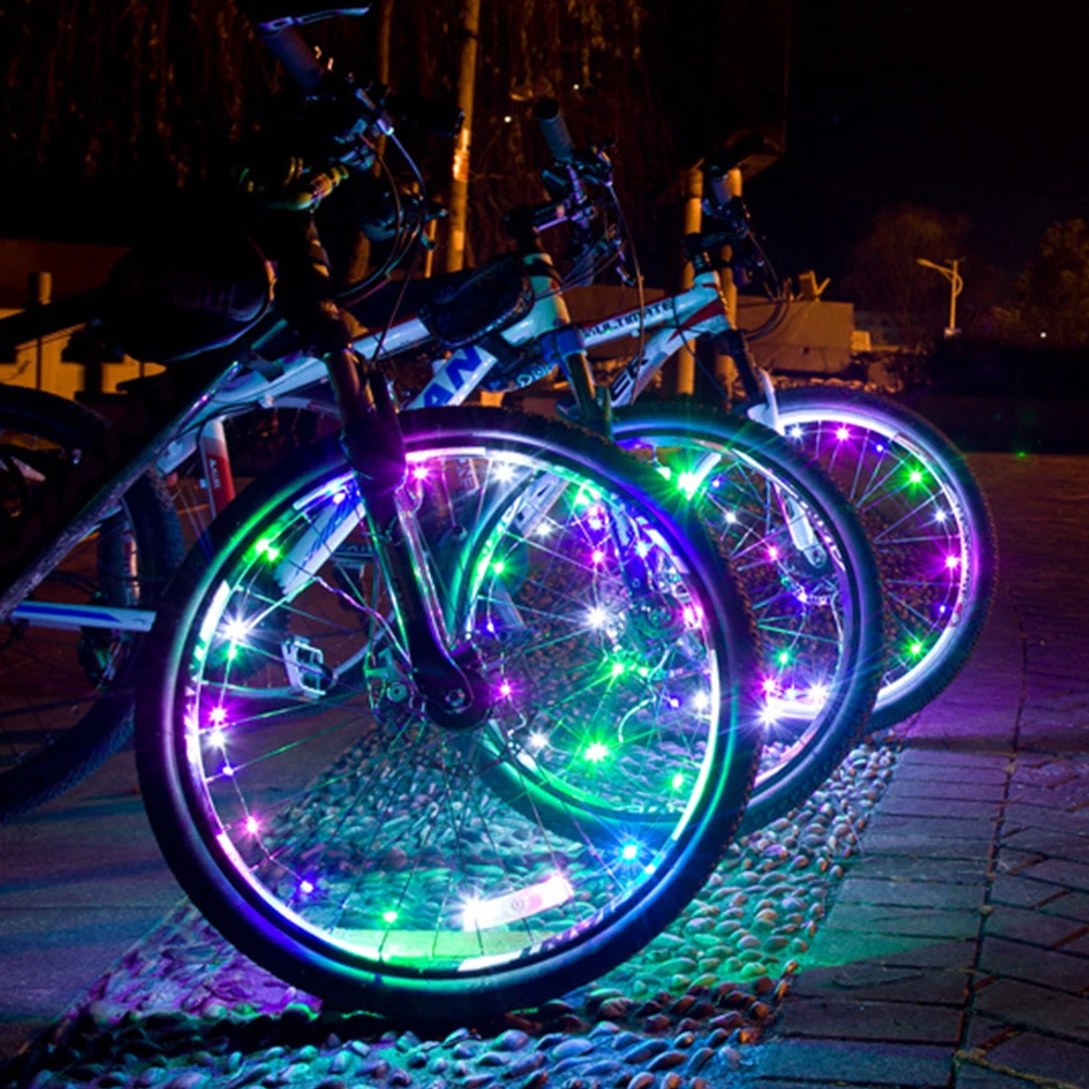 Bicycle Wheel LED Lights Mountain Bike Frame Decoration Lights Bicycle