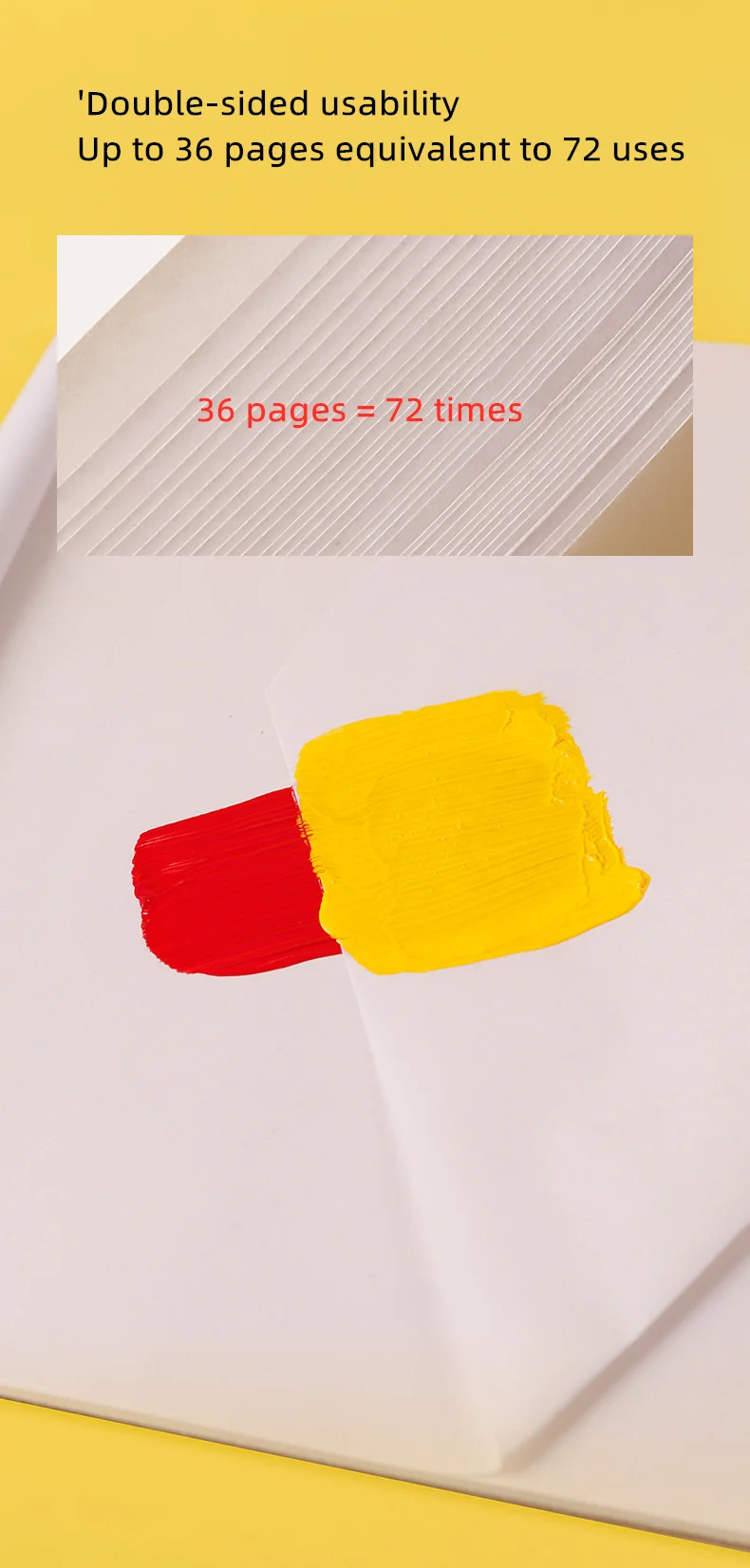 Engångspall av papper för oljefärg och gouache_voghion.com