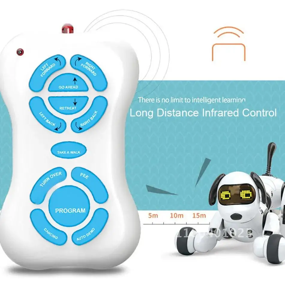 Programable Robot Dog 2.4G Wireless Remote Control Intelligent Talking Robot Dogs Toy Electronic Pet Animals Toys For Children