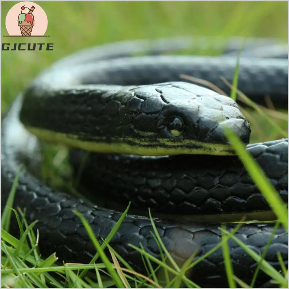Soft Rubber Toy 130cm Snake Safari Garden Props Joke Prank Gift Novelty and Gag Playing Jokes Toys