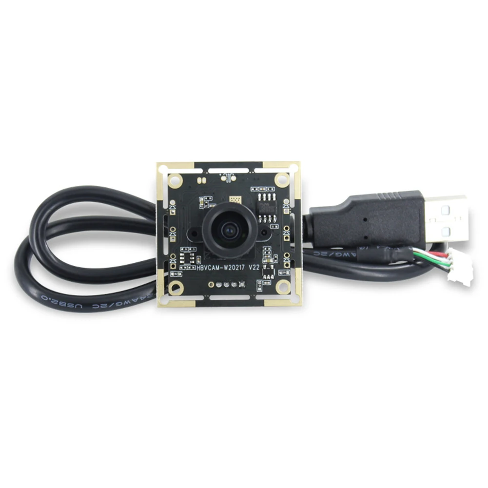 OV9732 Camera Module Board 1MP Lens Monitoring Module 1280x720 60/72/100/160/180° Adjustable Manual Focus for WinXP/7/8/10/Linux