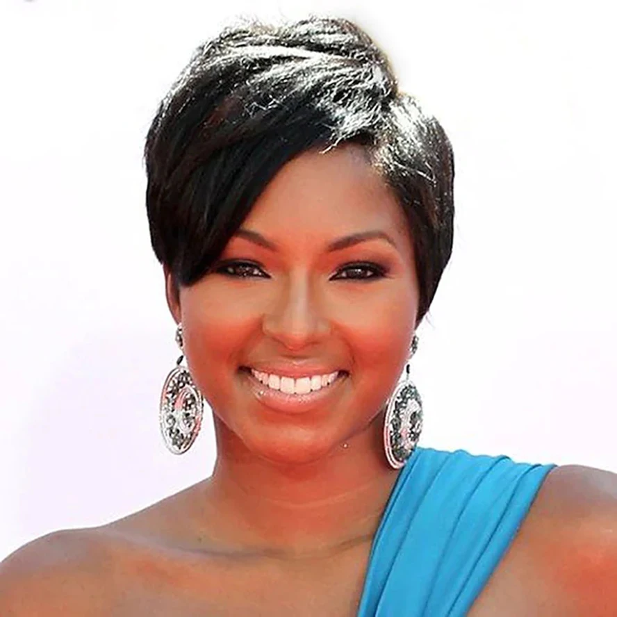 

Black Wigs for Women Short human hair full wig for Black Women Hair Natural Wig