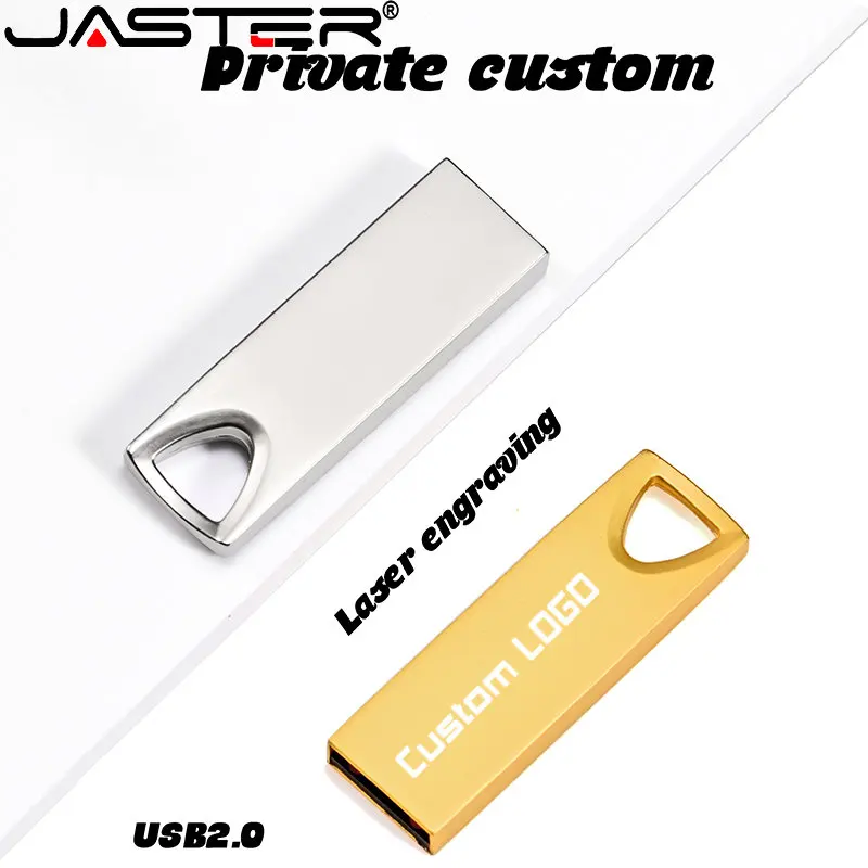 Nuovo Mini Metal Usb 2.0 Flash Drives 128Gb Pendrive 64Gb Portachiavi Impermeabile Memory Stick 32Gb 16Gb 8Gb Logo Personalizzato Memory Stick
