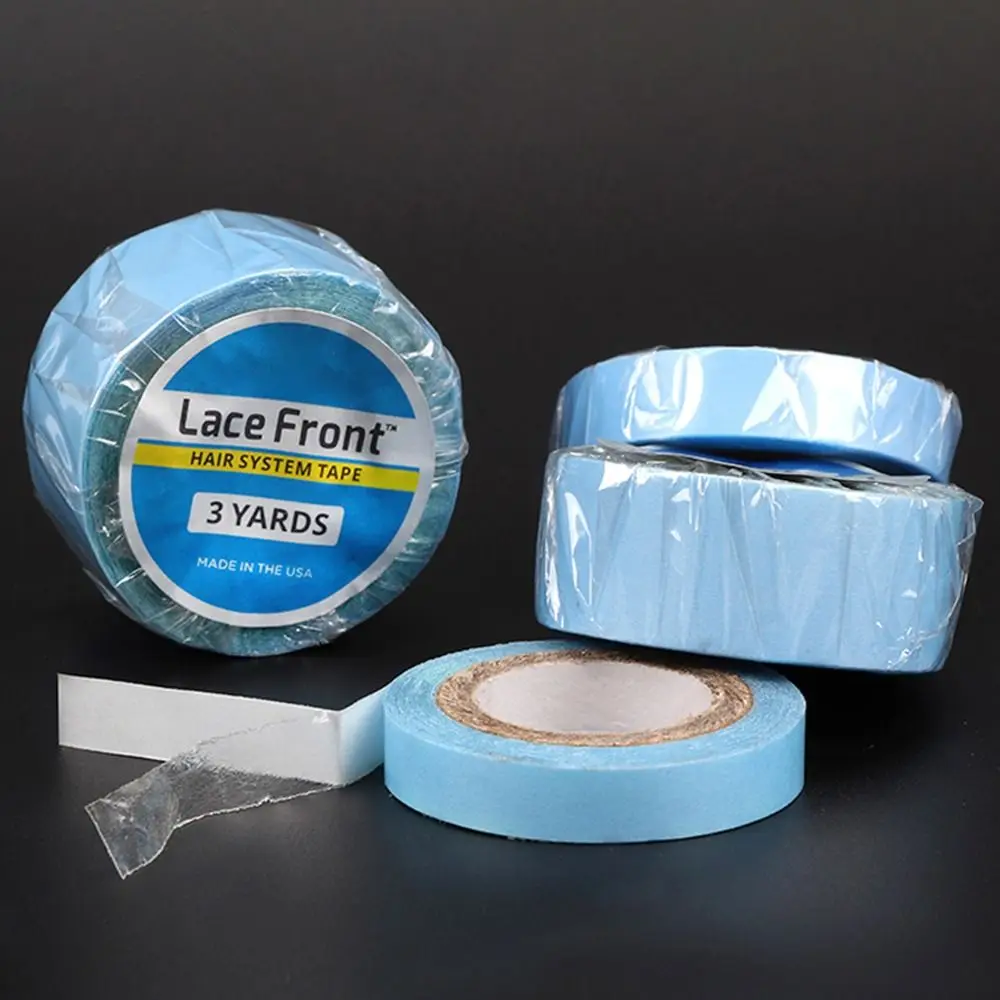 Double-Sided Wig Tape Waterproof Ultra Hold Hair System Tape Strong Adhesive 3Yards/Roll hair extension glue stick hair extension glue
