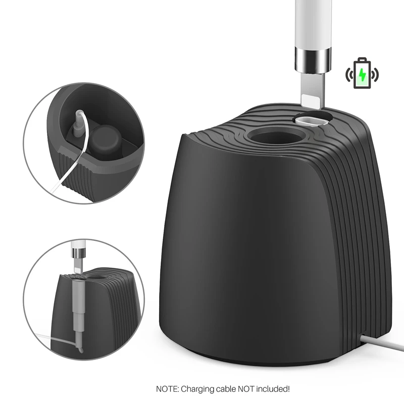 Portable Stylus Pen Charging Station Accessories Stand Silicone Storage Charger Holder For Apple Pencil 1/2