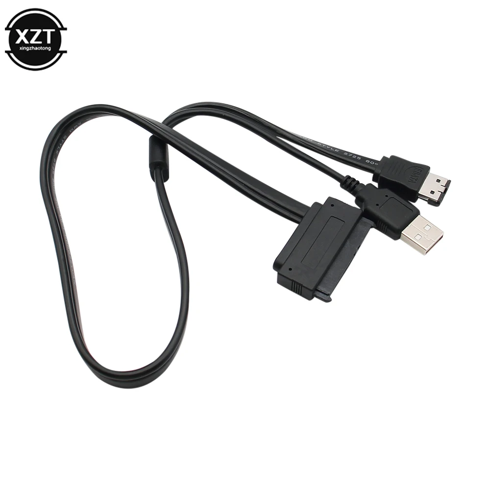 Disco Rígido Sata 22pin para Esata Dados Usb Alimentado Cabo Adaptador Conversor para Hdd Driver Portátil 50cm Unidade de - Imagem 2
