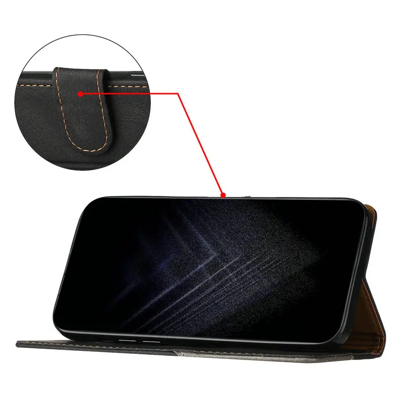 Luxury Wallet Case Leather Magnet Book Cover