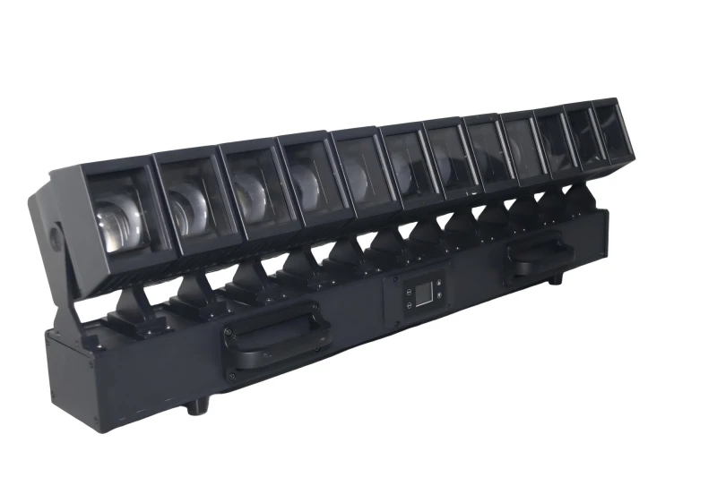 6 pieces 12x60w led moving head zoom bar light outdoor waterproof led beam movin