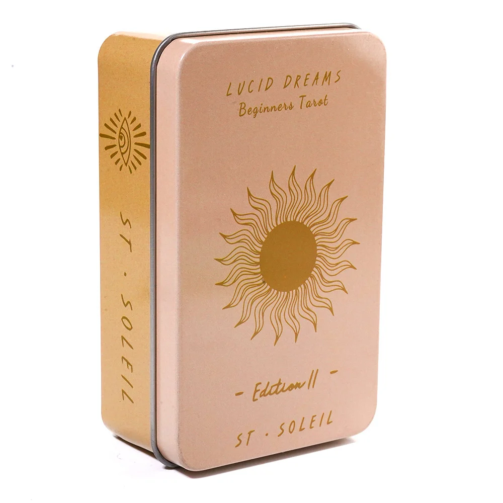 Dreams Tarot Witches Tarot Cards Tin Box Card Edge Gild for Divination Personal Use the Best Gifts for Tarot Card Lovers 6