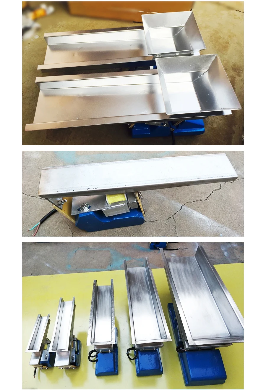 Electromagnetic Vibrating Feeder GZV1/GZV2 Micro Feeding Stainless Steel Industr