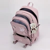 Kids Backpack For School Children Solid Color Primary Backpack Teenage Girls School Bags Shoulder Bag Waterproof Nylon Bagpack 1