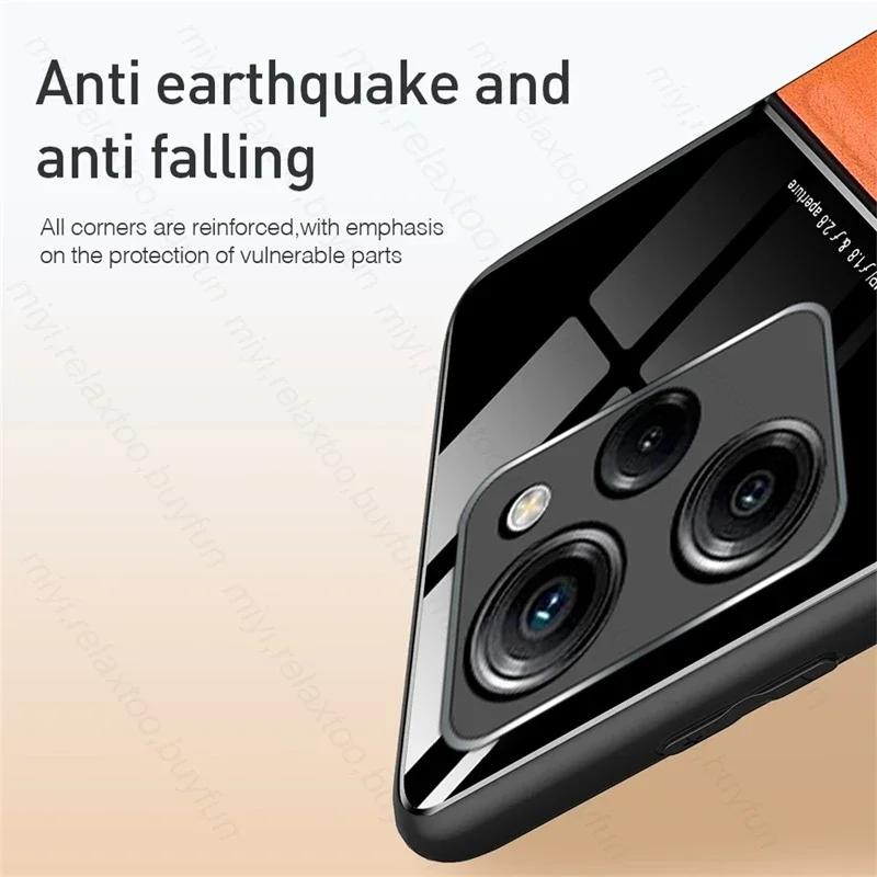 Leather Shockproof Back Cover with Car Magnetic Feature for Xiaomi Poco X5 Pro 5G