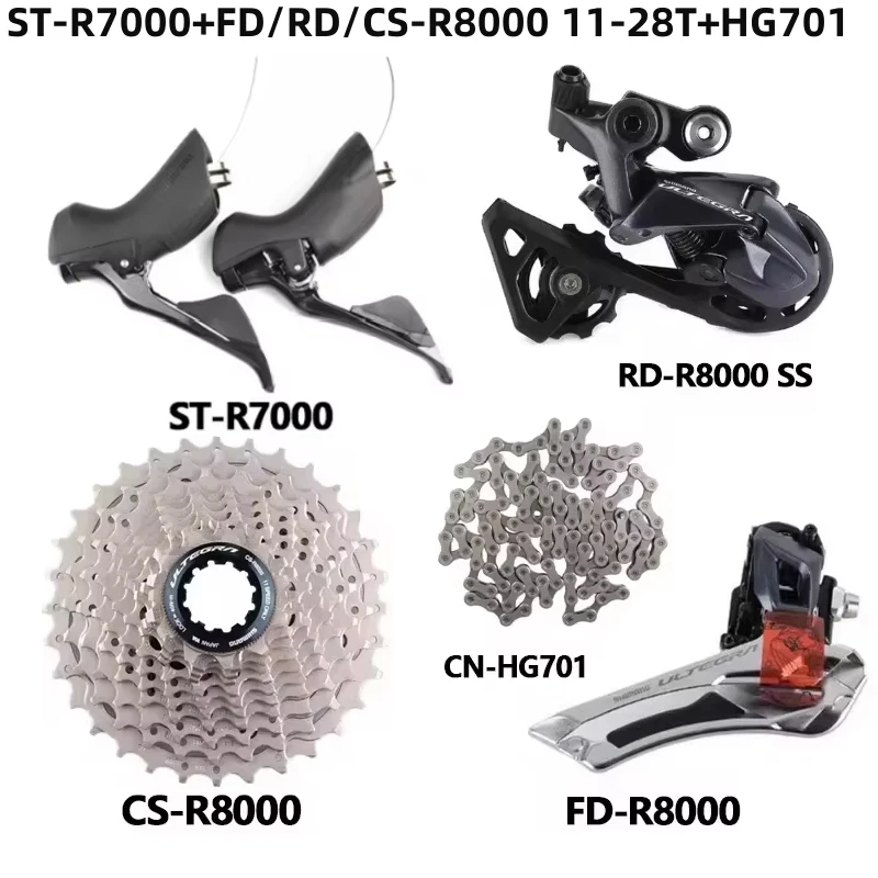 SHIMANO R8000 ディレイラーセット Amazon.com : SHIMANO RD-R8000 Tension and Guide Pulley Set