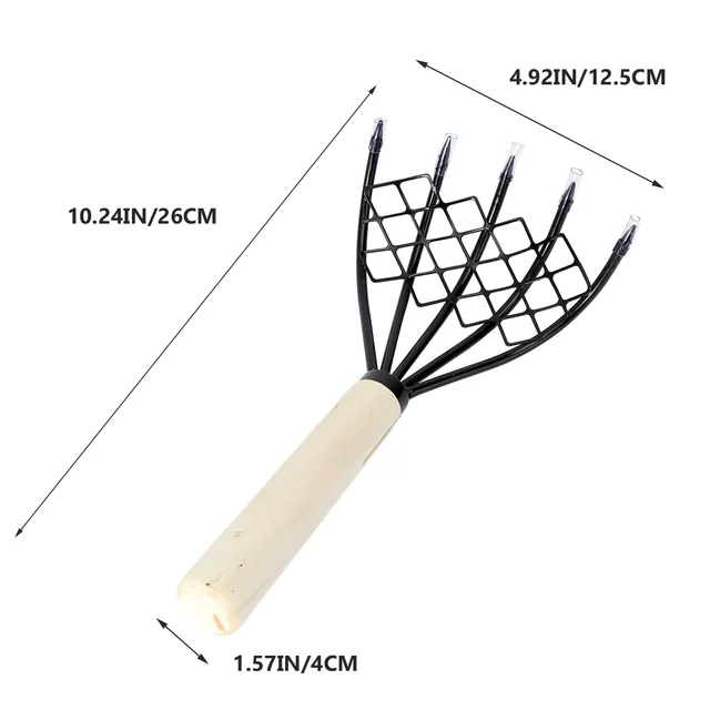 Claw Rake Tenyésztő És Tiller Fa Fogantyúval - Image 2