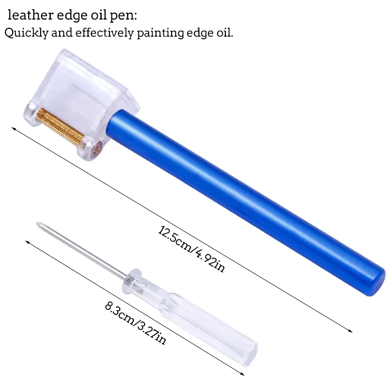 1PC Leather Edge Oil Roller Pen Gluing Dye Pen Applicator Paint Roller Tool DIY Leather Painting Accessories Craft Tool leather tools leather craft tools