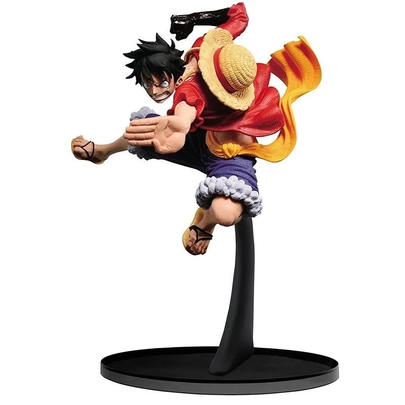 Anime One Piece Figure 17cm Gk Monkey D Luffy Gear 2 Busoshoku Haki Pvc  Action Figure Model Toys Collectible Dolls Kids Gifts - Action Figures -  AliExpress