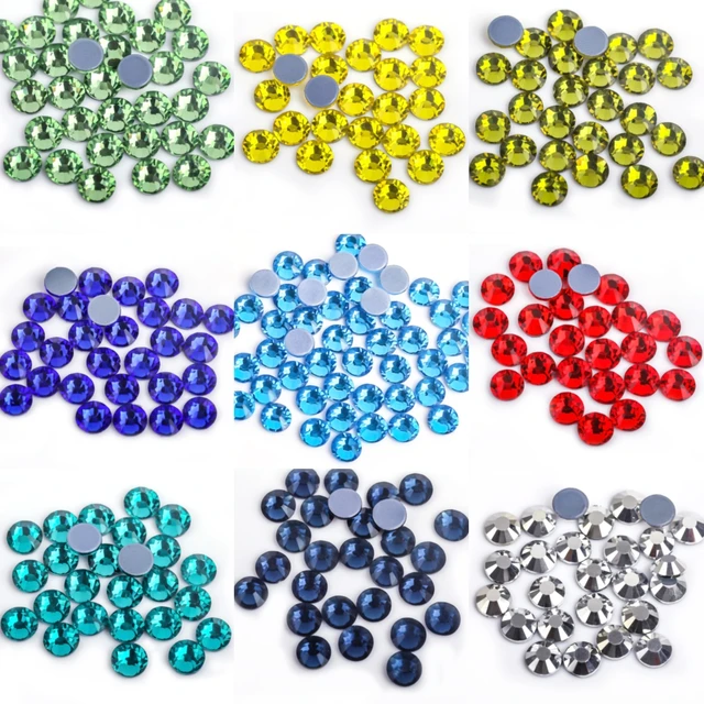 VDD SS3-SS50 AAAAA High Quality Super Bright Glass Crystal HotFix Rhinestones  Flatback Stones For DIY Nail Art Dress Clothing