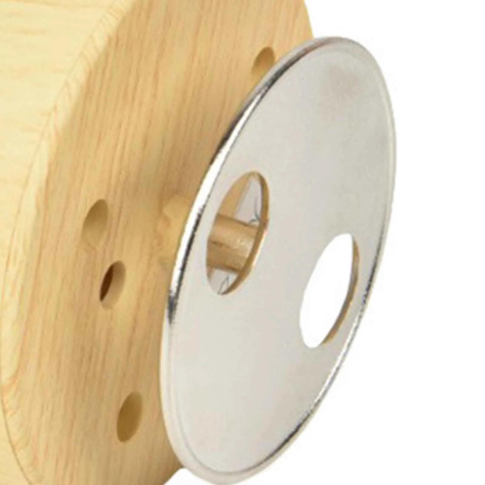 Wood Musical Boxes Base Clockwork Round Base for Home Valentines Birthday Children