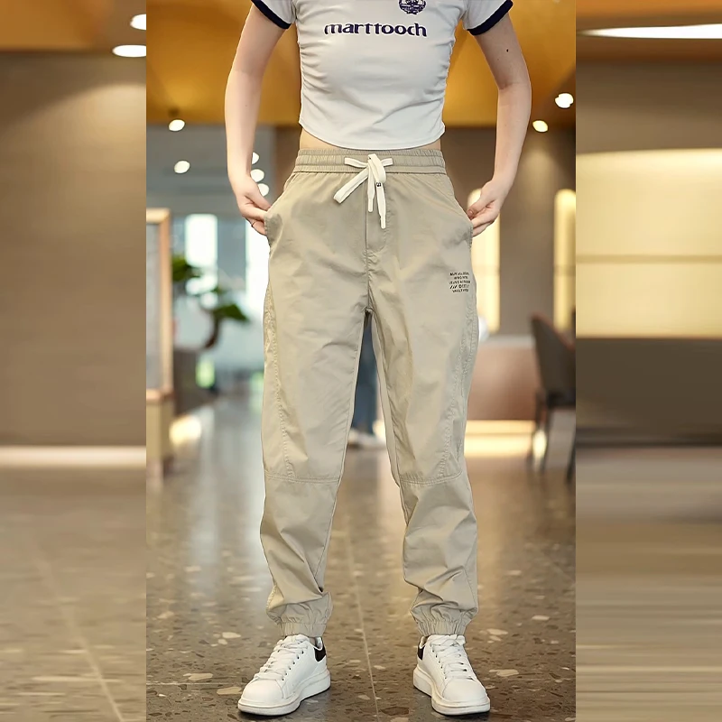 

Летние новые американские тяжелые модные брендовые рабочие брюки для мужчин свободные и универсальные прямые брюки Harlan, мода, Cas