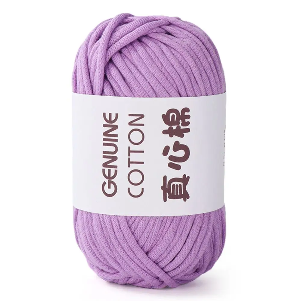 50g Cotton Yarn Beginner Crochet Yarn Easy To Use Cotton Yarn for Hand Knitting Weaving DIY Scarves Blankets Hat Clothes 2