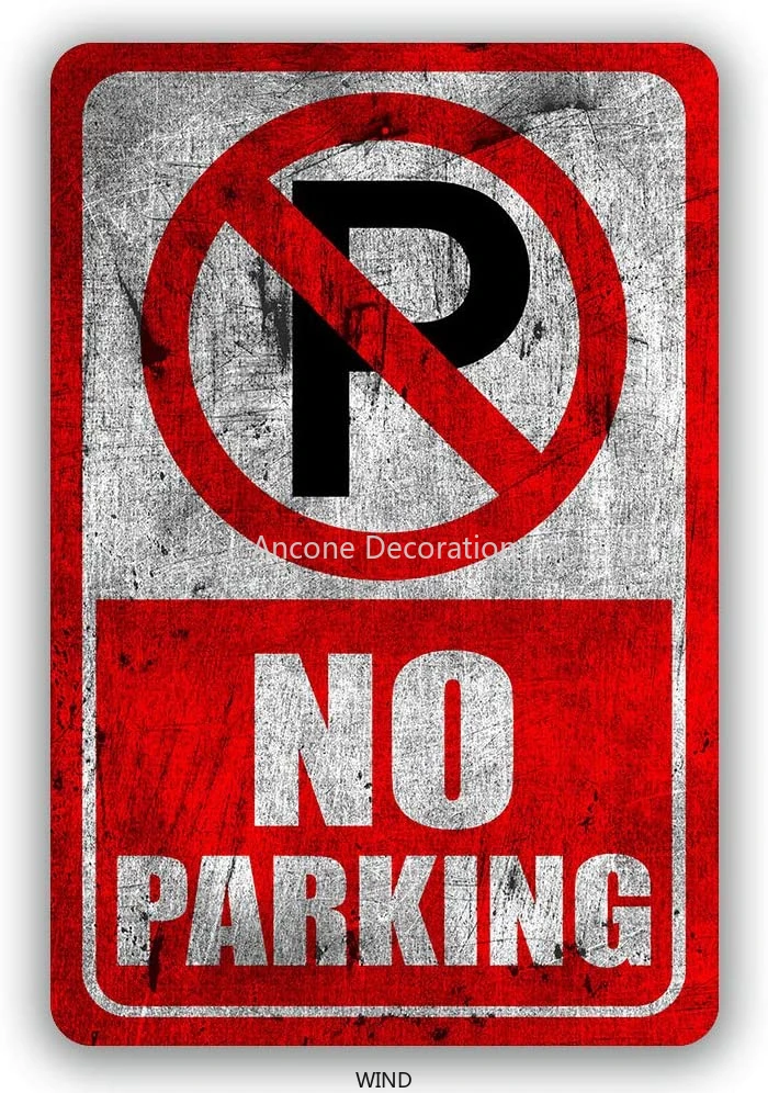 

Vintage Home Living Room Decoration Tin Sign Wall Poster Metal Plates Warning Signs No Parking Signs Welcome Sign in Home Decor