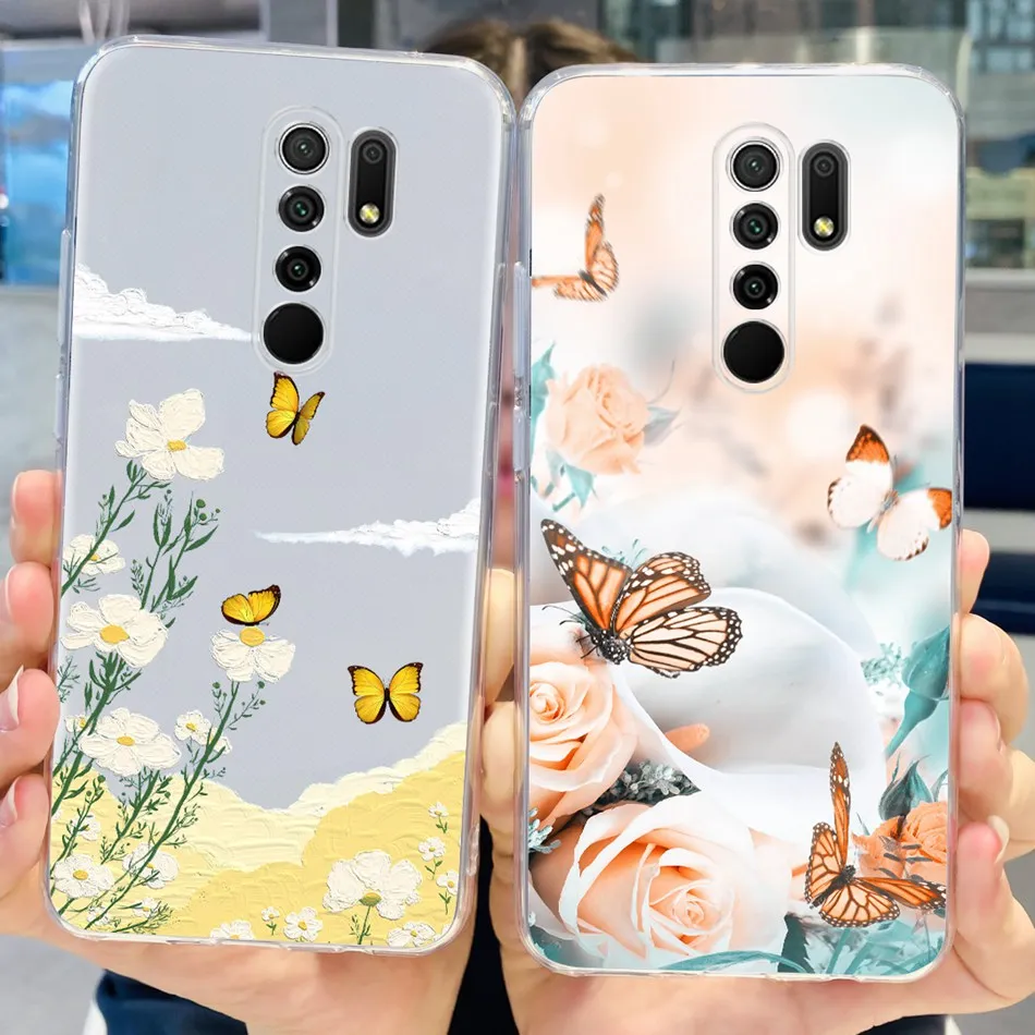 Fashion Soft Silicone Transparent TPU Phone Case - Bumper Back Cover