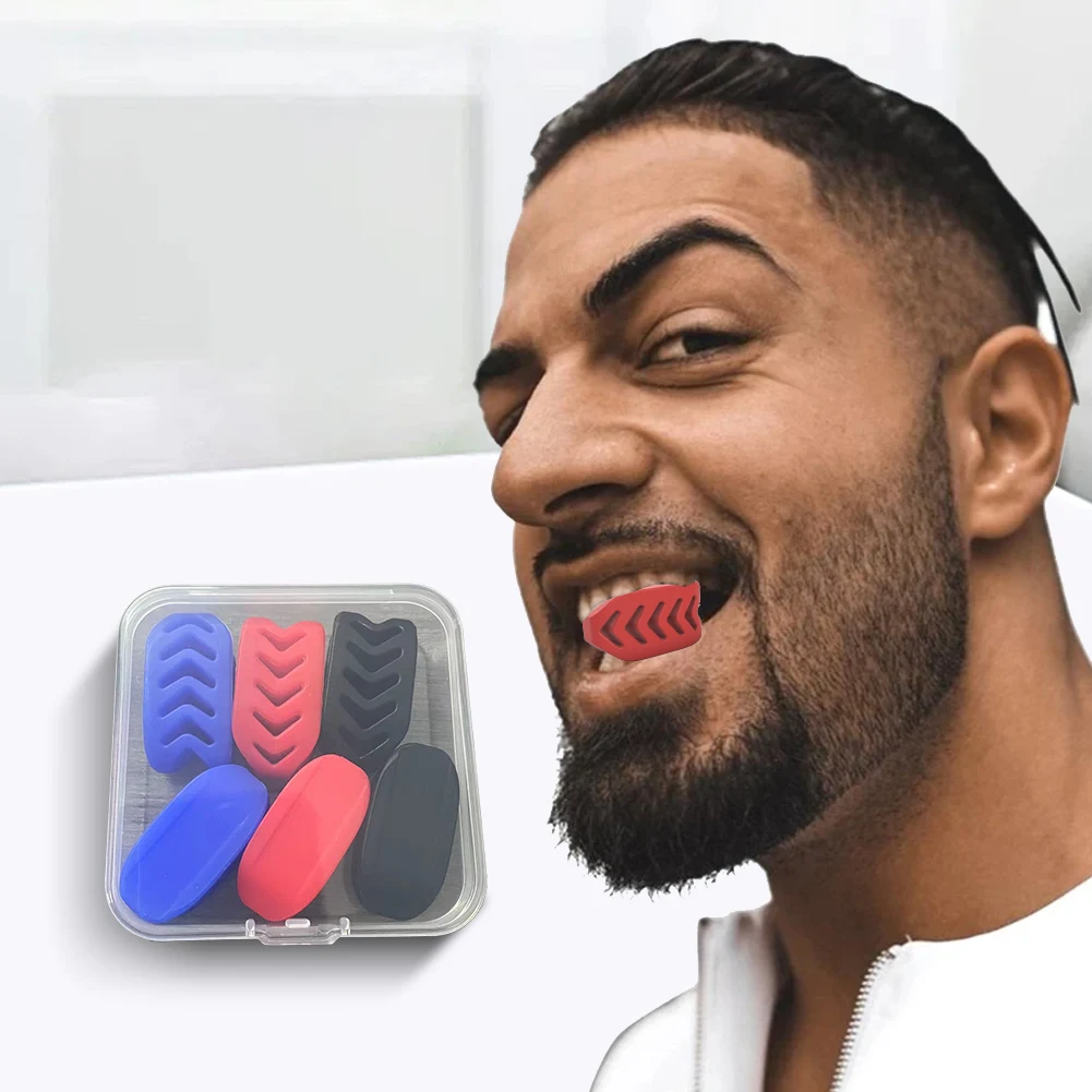 Silicone Jaw Line Exerciser Jawline Chew Ball Fitness Facial Toner Face And Neck Muscle Trainer Chin Cheek Exercise Jawliner jaw exerciser chin line exerciser