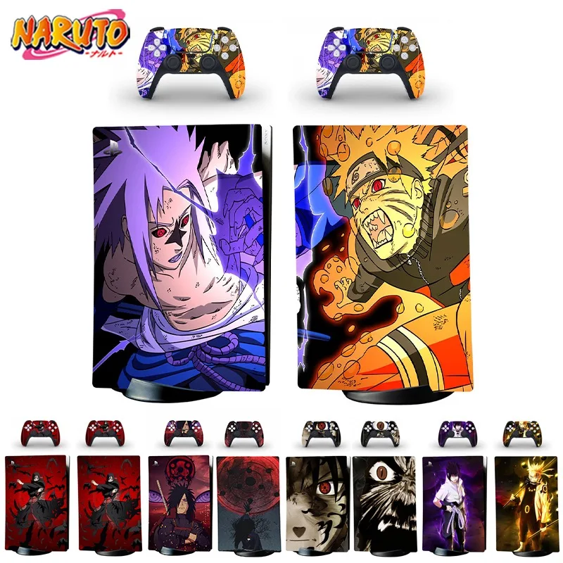 Naruto Ps5 Digital Skin Sticker Cover Per Playstation 5 Console E Controller Decalcomania Pellicola Protettiva Itachi Adesivo Impermeabile