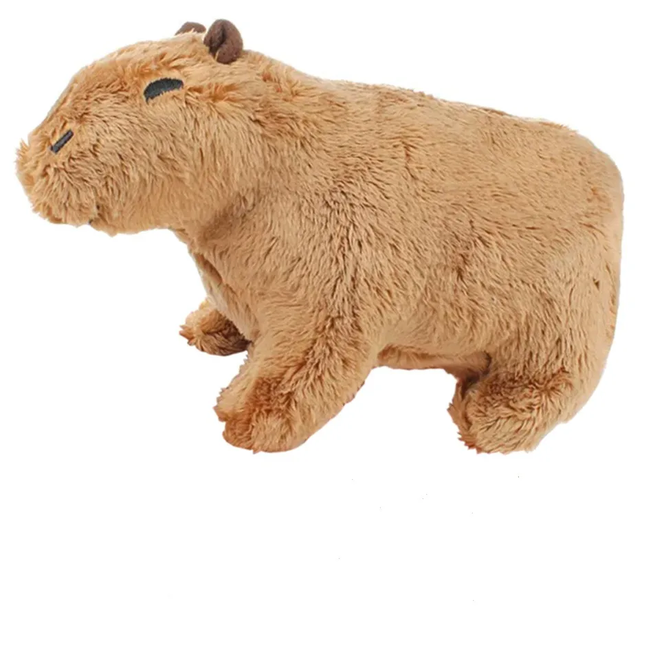 

Simulation Capybara Plush Toys Dolls Animals Kids Christmas for Boys Girls Children Birthday Gift Home Room Decor