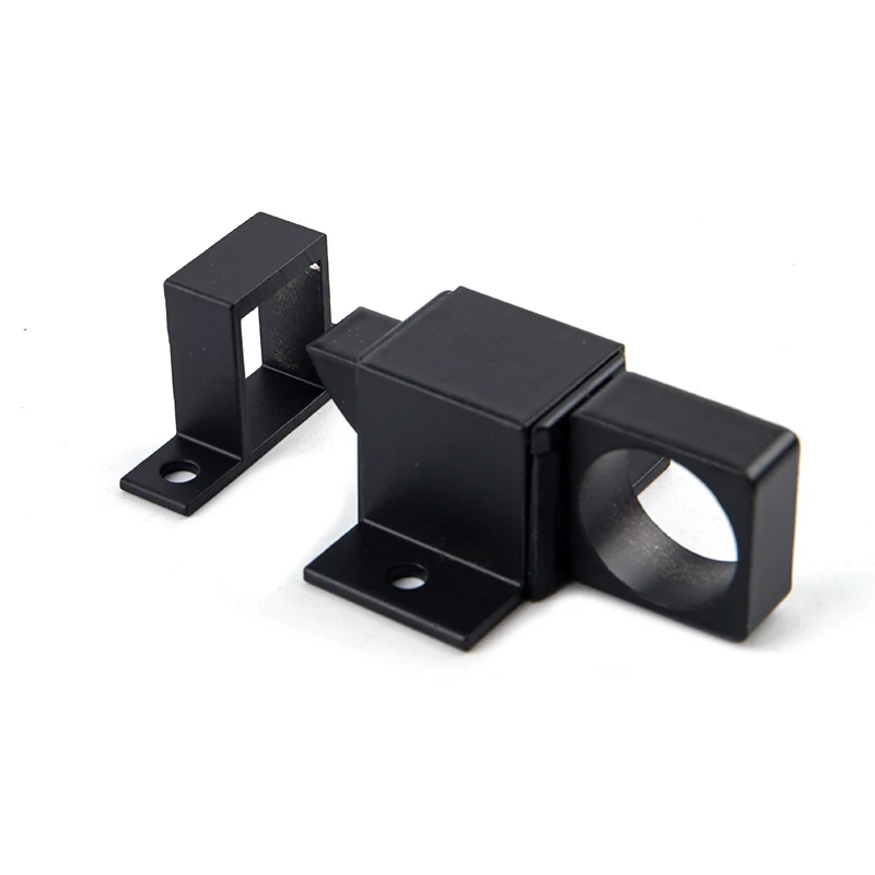 Door Bolt Latch Aluminum Alloy Security Automatic Window Gate Spring Bounce Lock Door Latch