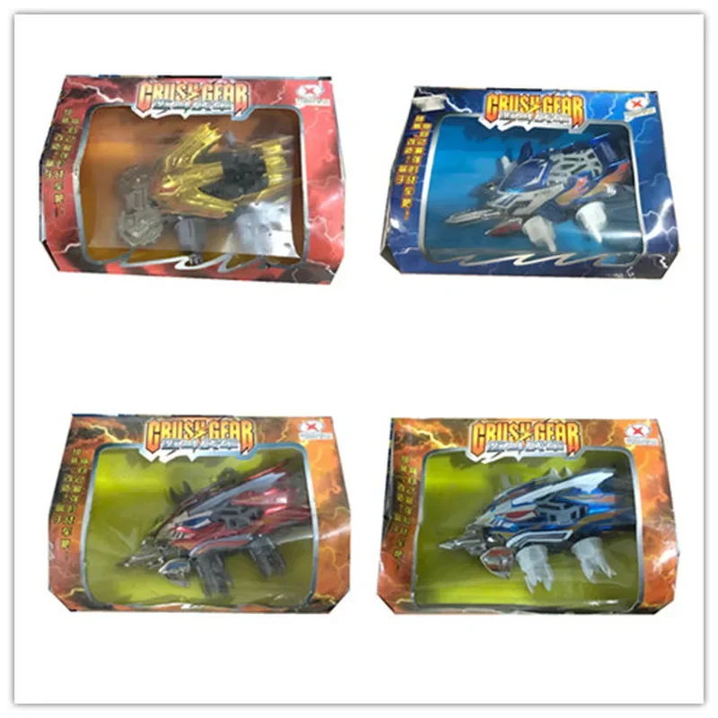 Schiacciamento Turbo Trek Placcatura Auto Colore Finito Thunder Eagle Fire Phoenix Thunder Tiger Spot Collezione Nostalgica Giocattoli Di Modello