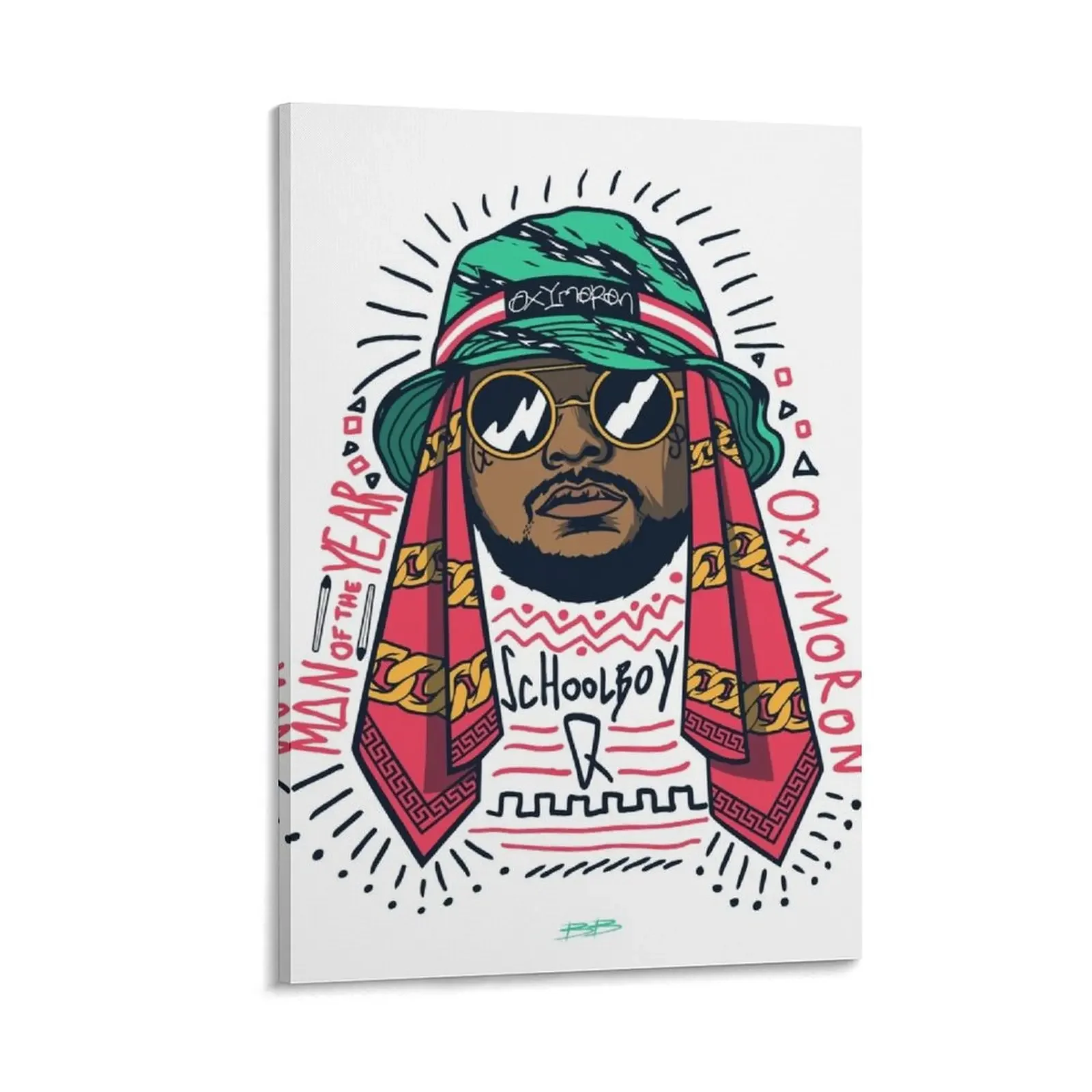 

Schoolboy Q Canvas Painting luxury home decor room decoration accessories