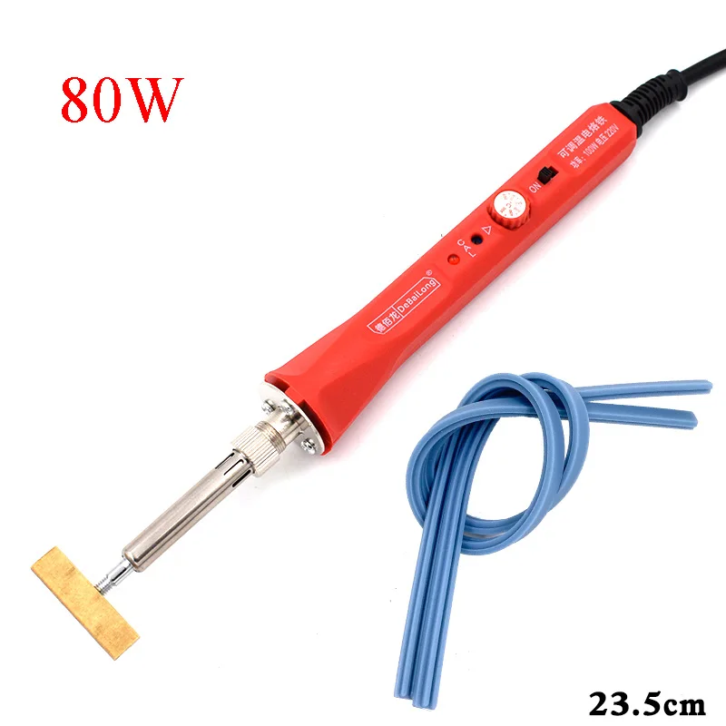 Soldering Iron T Heads Copper Welding Welder Kit 80W 100W Household Repair Pyrography Tool