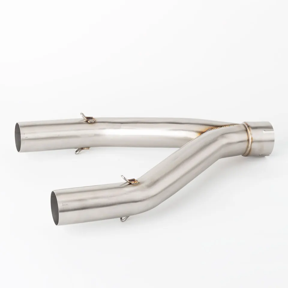 Motorcycle link pipe For Aprilia Dorsoduro 750 2008-2016 SMV750 SMV 750 Dorsoduro DD750 dorsoduro 750 exhaust mid pipe - Image 2