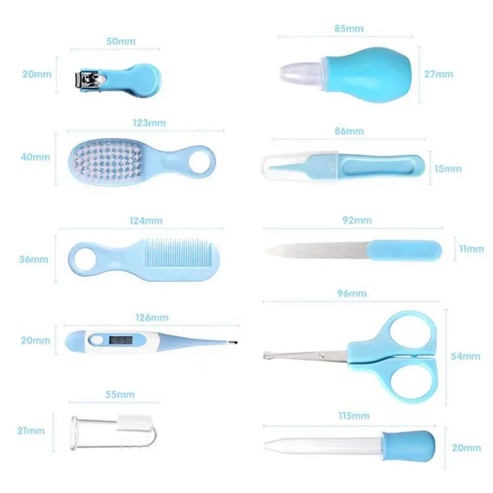 Newborn Baby Nails Her Daily Care Kit Children's Thermometer Care Nail Set High-quality Nail Clippers and Combs Accessories
