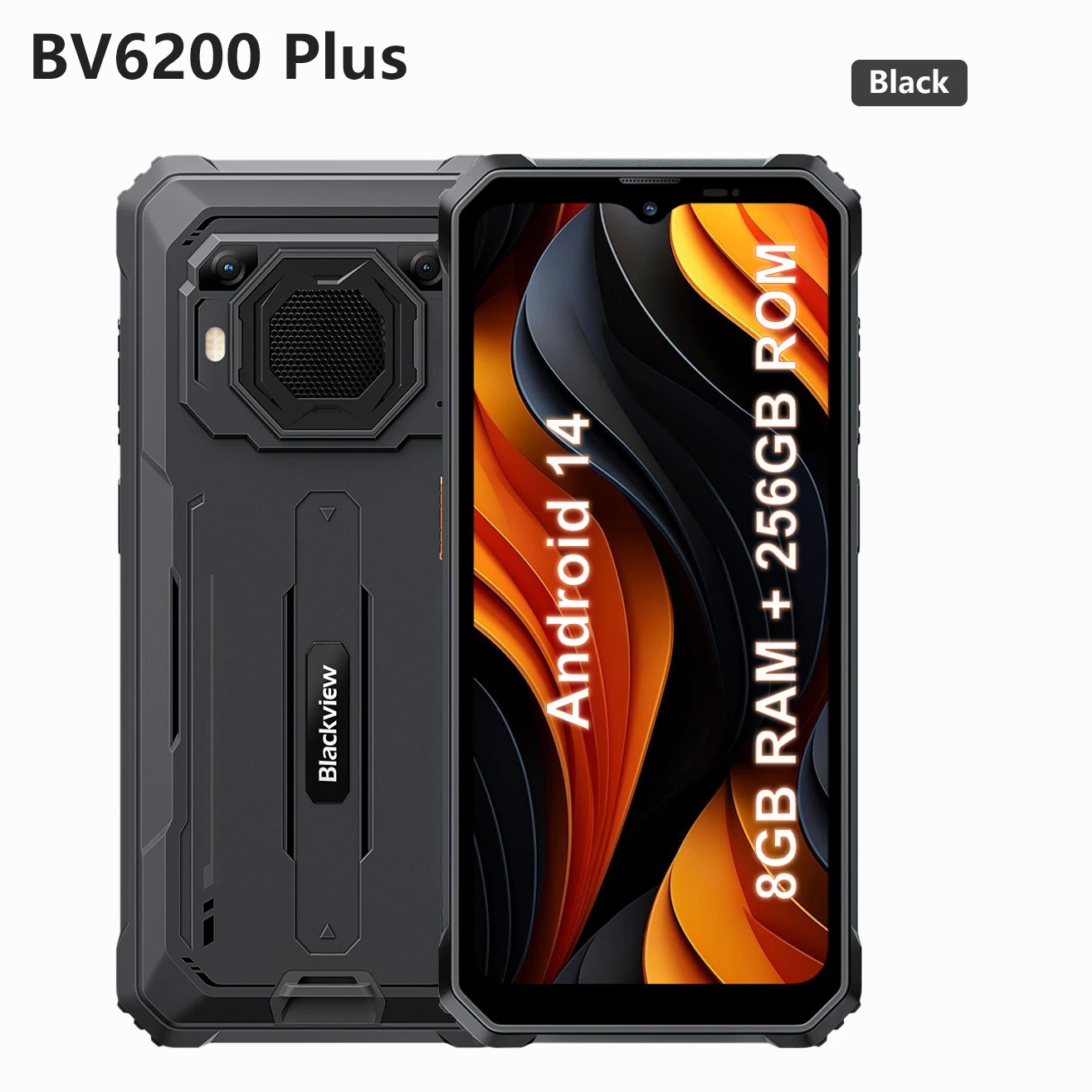 Blackview BV6200 Plusタフネススマホ 11000mAh、6.56インチHD+