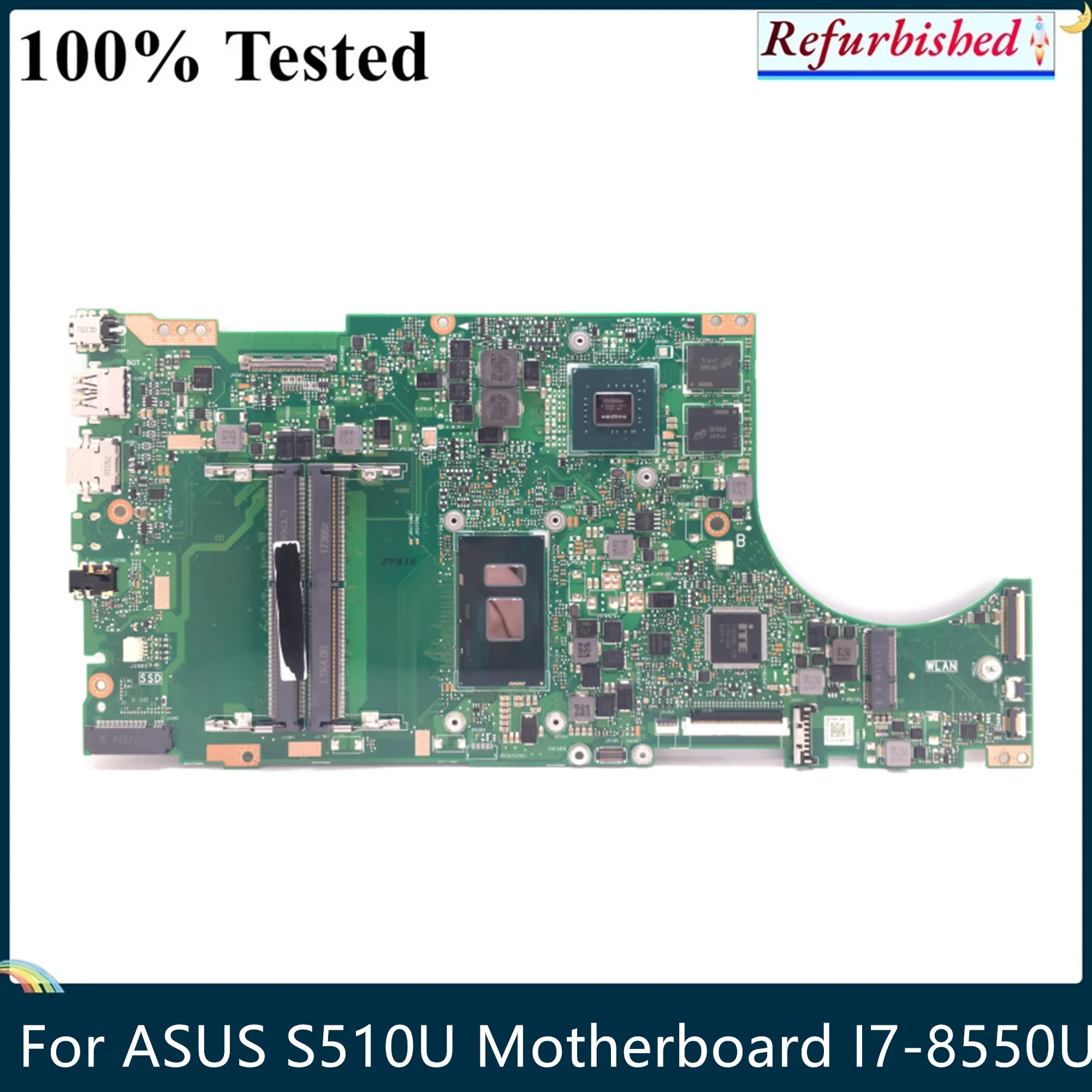 LSCForASUSS510ULaptopMotherboardI78550UGeforce940MXMX1502GB