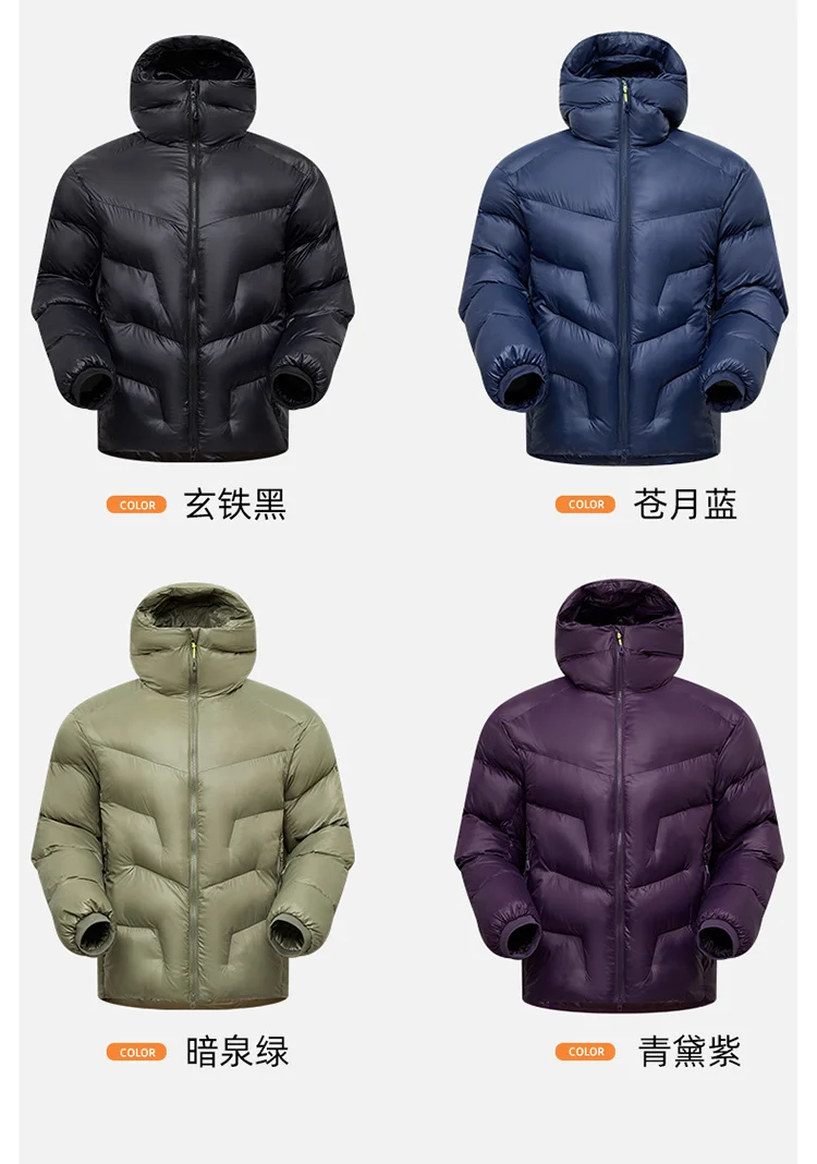 COMXZ Winter Down Jacket Pocket Detail