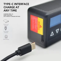 ThinkRider-Mini pompe à air électrique portable pour vélo de poche, gonfleur pour vélo, affichage de jauge numérique, 120 PSI 2