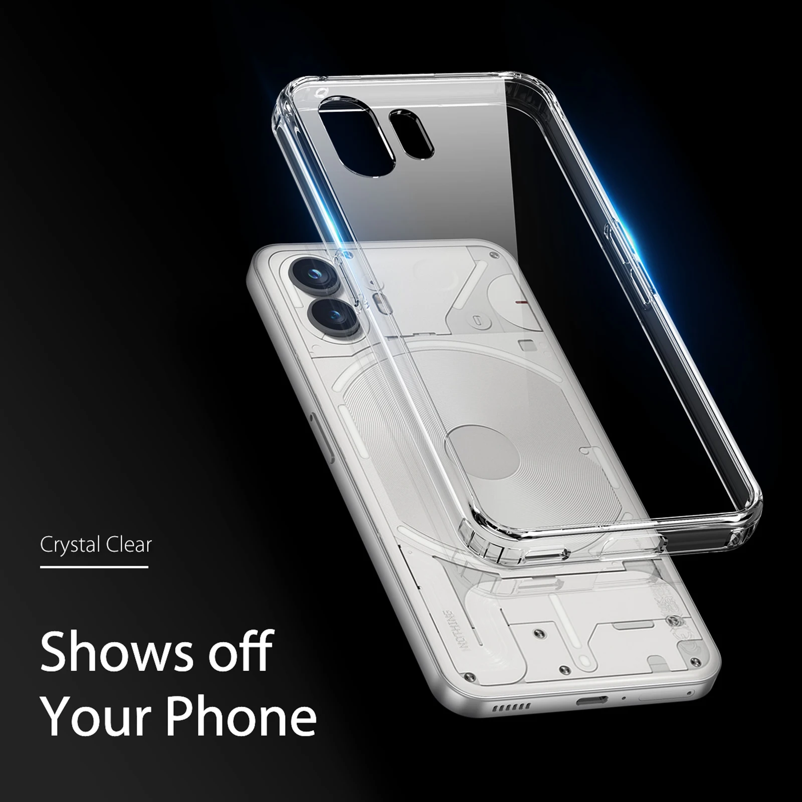 Coque de téléphone Bayer en TPU + PC pour Nothing Phone 4a 3a Lite 3 2a Plus CMF Phone 2 Pro 1, transparente, antichoc, protection renforcée