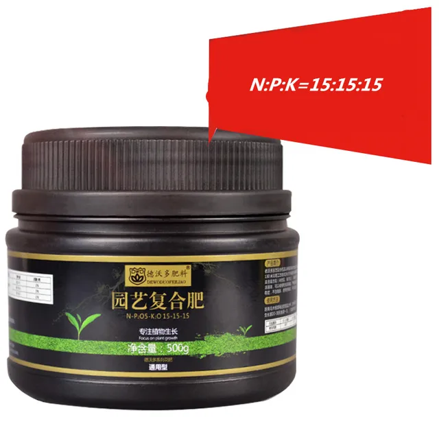 500 G-Os Összetett Műtrágya Általános Célú Virág Cserepes Növény Lassan Felszabaduló Npk (15-15-15) Az Otthoni Kertészethez - Image 2