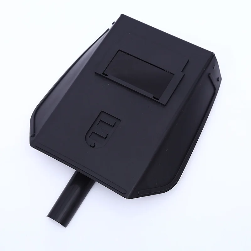 Hand held mask electric welding gas welding protective mask anti glare red steel paper semi-automatic folding welding helmet 2375647